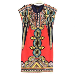 Laundry by Shelli Segal Women's Size Small Printed Mini Dress